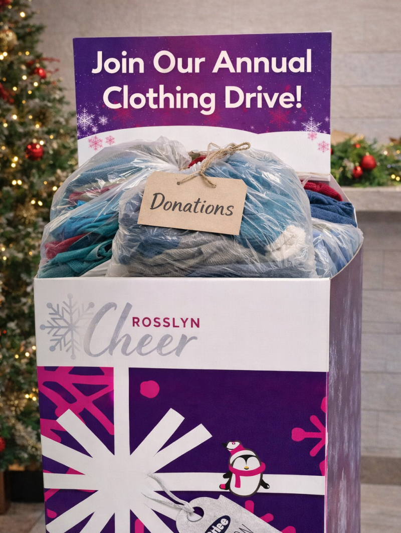 Join Our Annual Clothing Drive – Pickup Available Until Friday, December 12