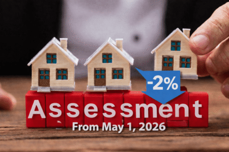 2%Assessment decrease zip